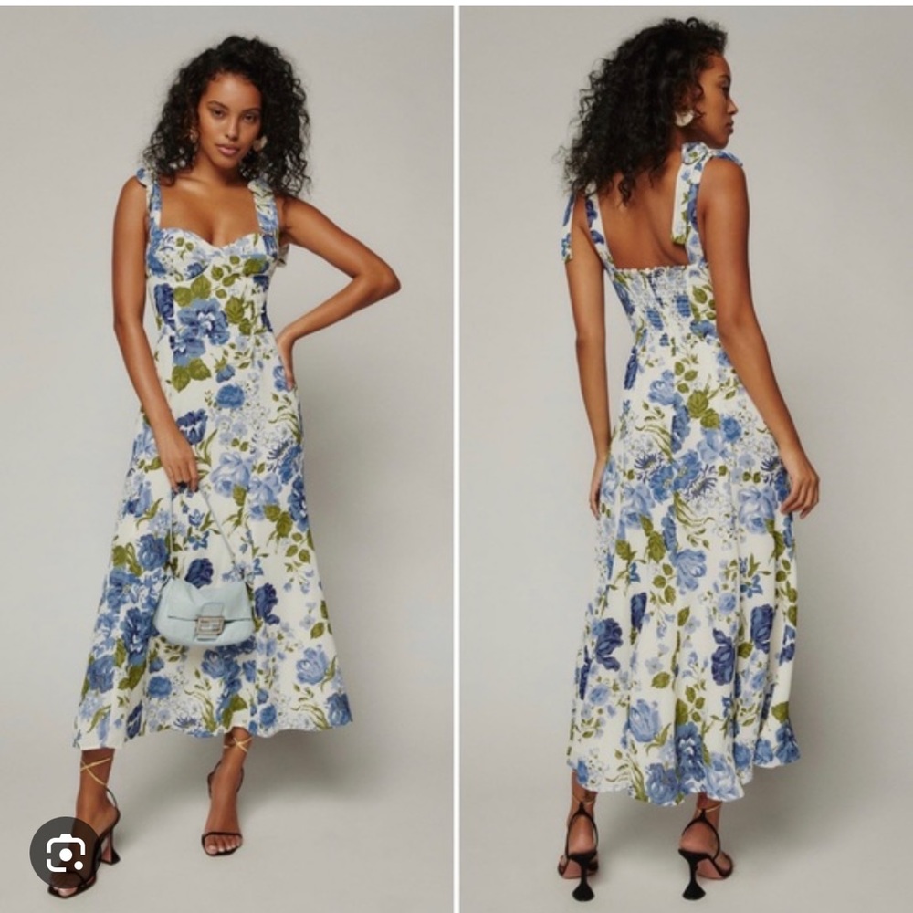 NWT Reformation Nadira Dress in Lucca size 4 Petite